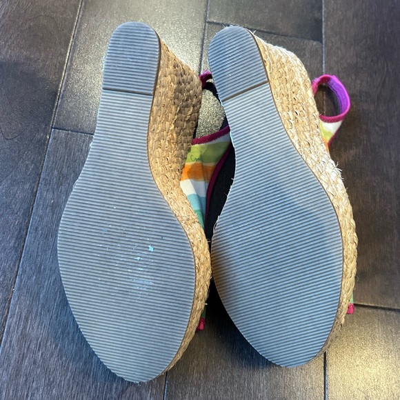 Coach Grace Wedge Sandals size 7.5 - Picture 5 of 5